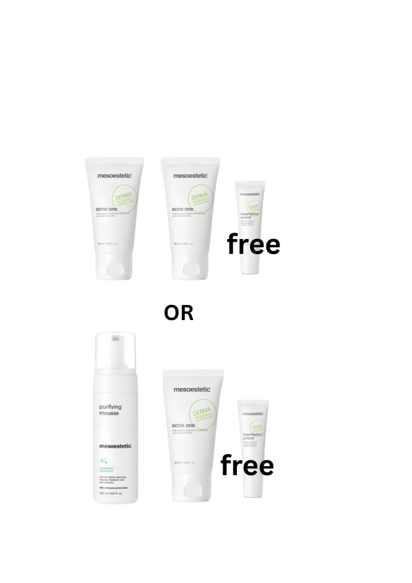 acne one + purifying mousse