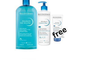 atoderm shower gel + atoderm cream ultra