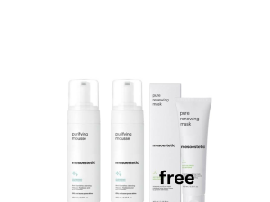 2 purifying mousse + pure renewing mask